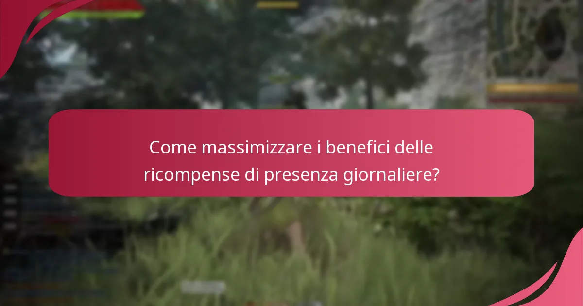 Quali dati storici sono disponibili per le ricompense di presenza?