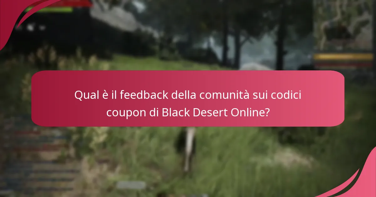 Come si confrontano i codici coupon di Black Desert Online con altri giochi?