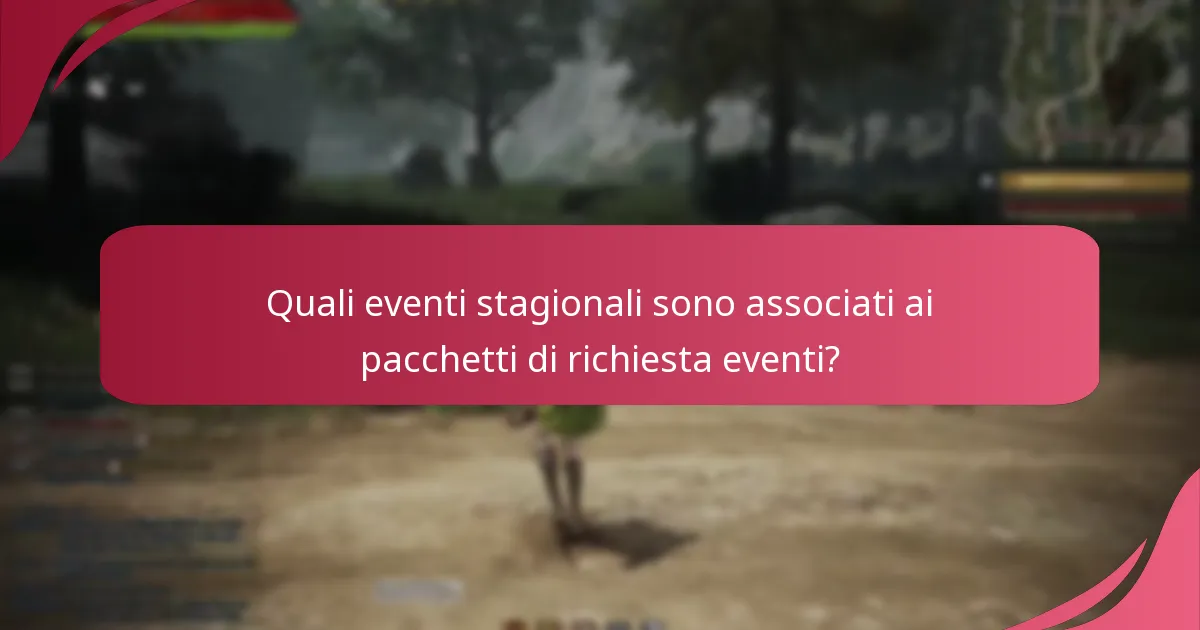 Quali sono le offerte a tempo limitato per i pacchetti di richiesta eventi?