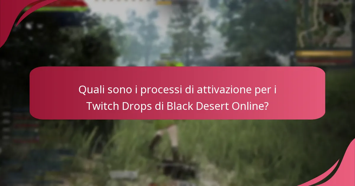 Quali sono le migliori pratiche per massimizzare i Twitch Drops in Black Desert Online?